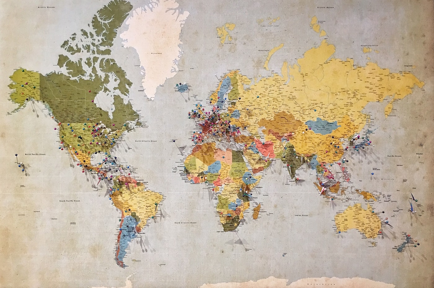 City map used to explain local SEO and Google Maps rankings in the UAE